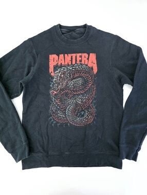 Pantera Venomous Snake Offical Merchandise Crewneck Sweater Metal Band Tee Small